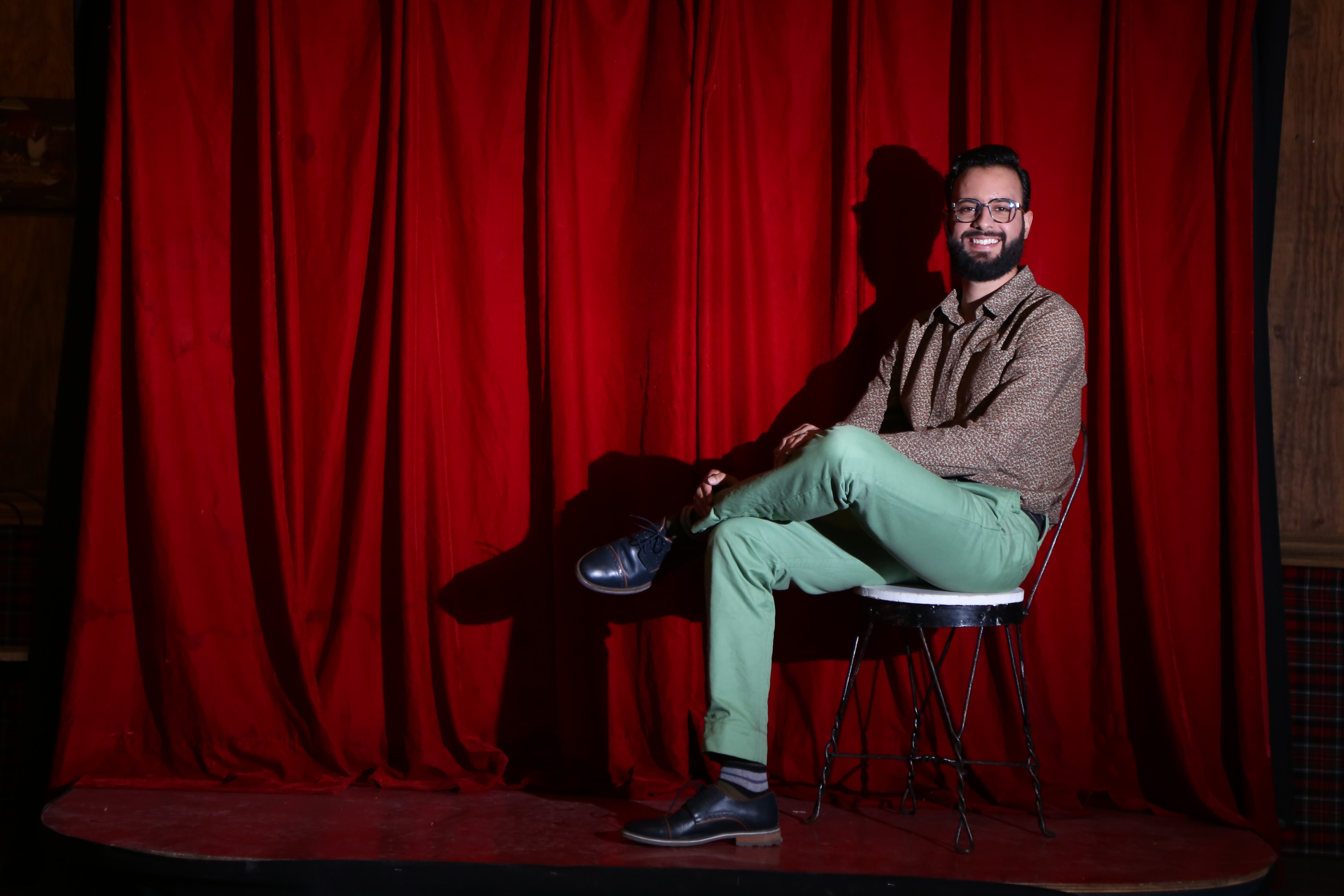 Fernando lleva en la sangre la pasión y vocación por la actuación (GONZALO IBAÑEZ. EL UNIVERSAL)