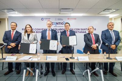 Sedesu y banco Santander apoyarán a las mipymes