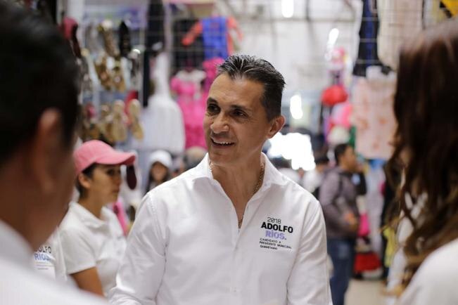 Adolfo Ríos no ha recibido gastos para su campaña