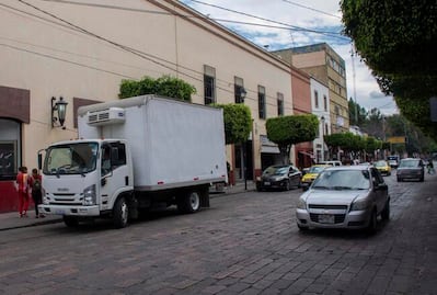 Restringirán camiones de carga en el Centro Histórico