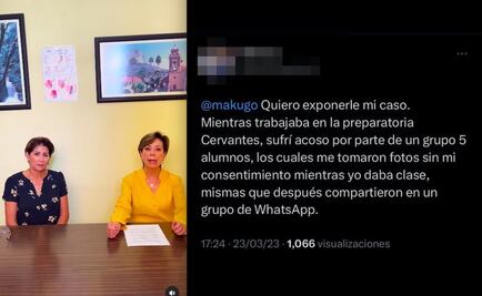 "Para la maestra no fue suficiente el castigo", responde Prepa Cervantes ante acusaciones en redes sociales