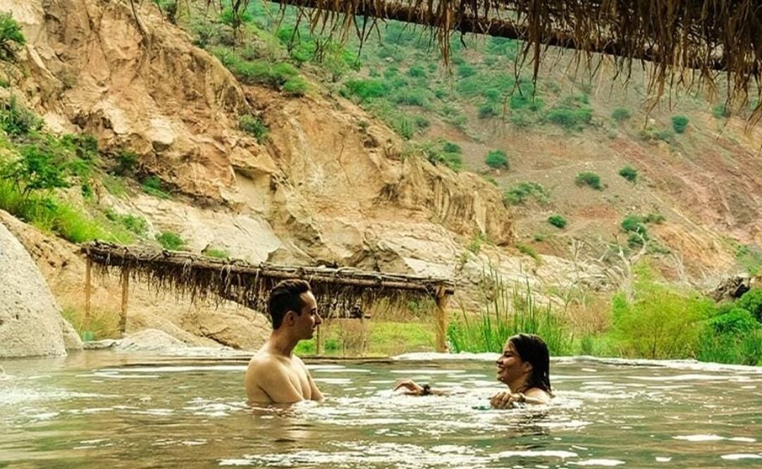 Balnearios aguas termales en Querétaro. Foto: FB, Manantiales Xidhí "Un respiro con la Naturaleza"