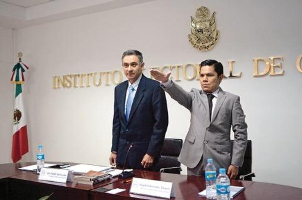 Magdiel busca ser consejero del INE