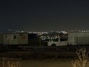 Roban maquinaria en construcción