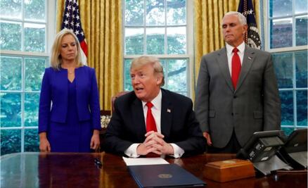 Urge Trump a endurecer leyes migratorias de EU; miren a México, dice