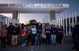 Inauguran parque recreativo en El Marqués