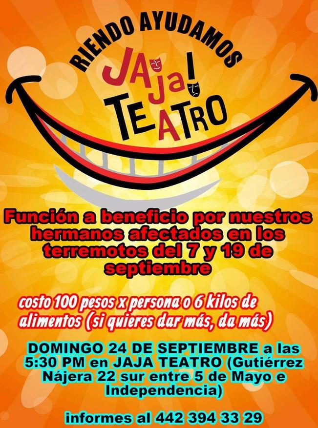 Grupo JaJa Teatro, reír para ayudar