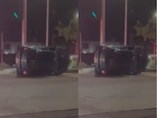 Tractocamión provoca choque y volcadura en carretera a Tlacote; conductor huyó del lugar