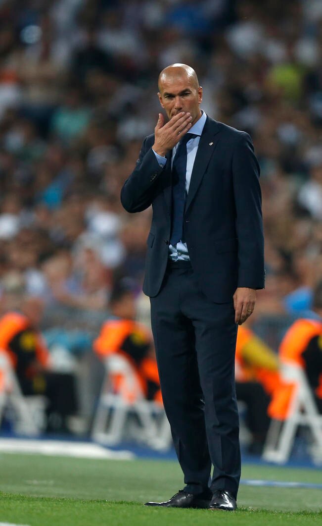Zinedine Zidane espera que su eqipo mantenga el nivel en Liga. FOTO: FRANCISCO SECO. AP