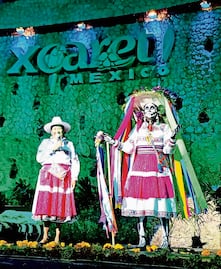 Catrina Pastora se luce en Xcaret