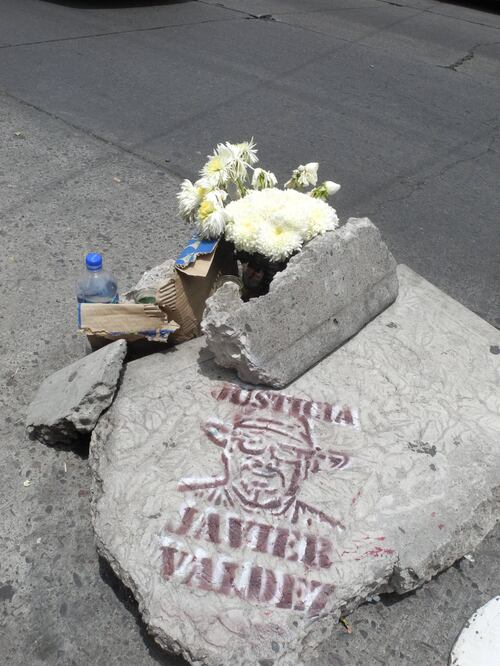 Lugar donde dejaron abandonado el automóvil del periodista Javier Valdez. Foto: Arturo Tolosa