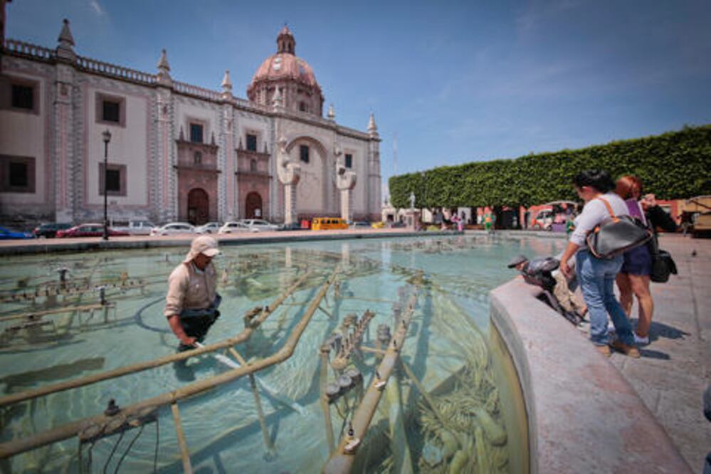 Con el agua hasta la cintura