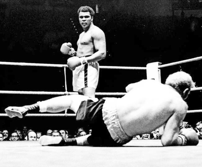 La lucha de Ali fue más allá del ring; además abogó por sus derechos (ARCHIVO. EL UNIVERSAL)