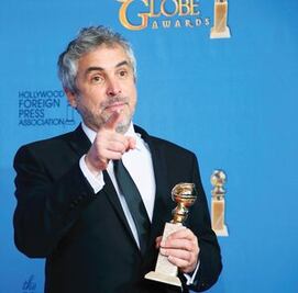 Cuarón se eleva en Globo