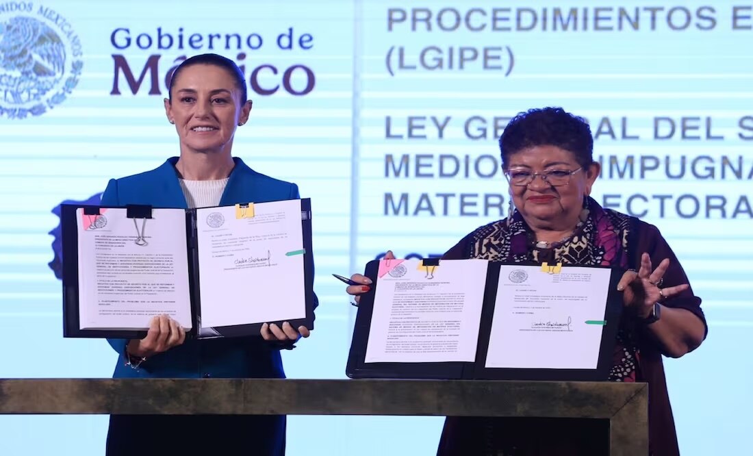 Claudia Sheinbaum alista iniciativa; busca modificar ley para la elección de jueces, magistrados y ministros