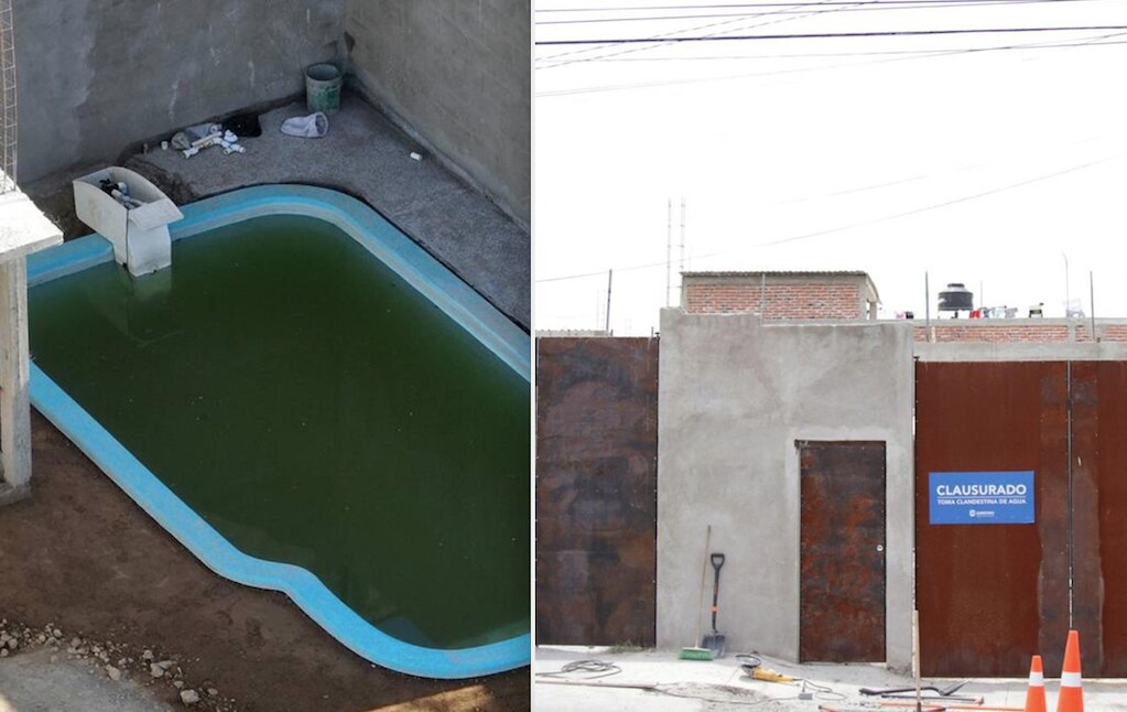 Hallan toma clandestina de agua potable en Corregidora