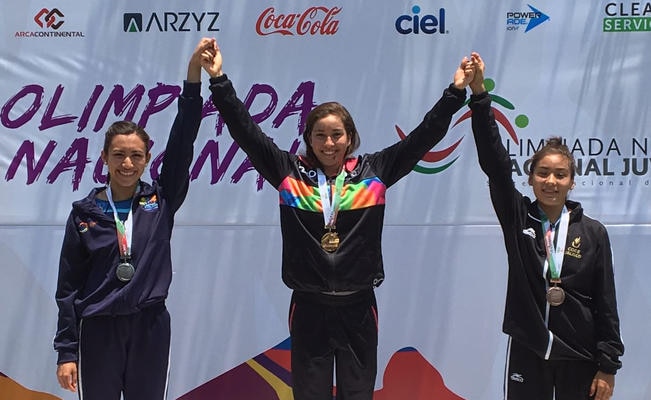 Este año, la joven queretana tiene un número importante de competencias, con las cuales buscará avanzar en su posición clasificatoria para los Juegos Panamericanos (LUIS SÁNCHEZ. EL UNIVERSAL)