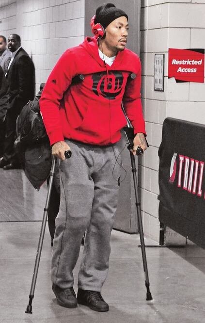 Termina la campaña para Derrick Rose