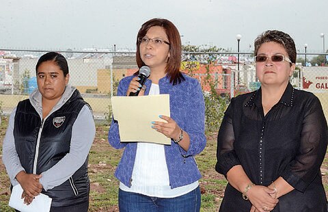 Inauguran arcotecho en preescolar