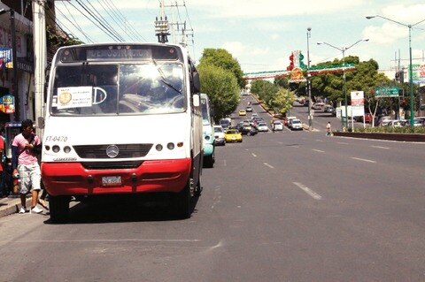 Carril exclusivo, en 2014: Obras