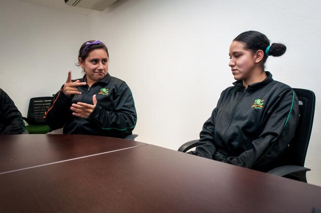“Todas las clases son con oyentes, ¡esto sí es inclusión!”