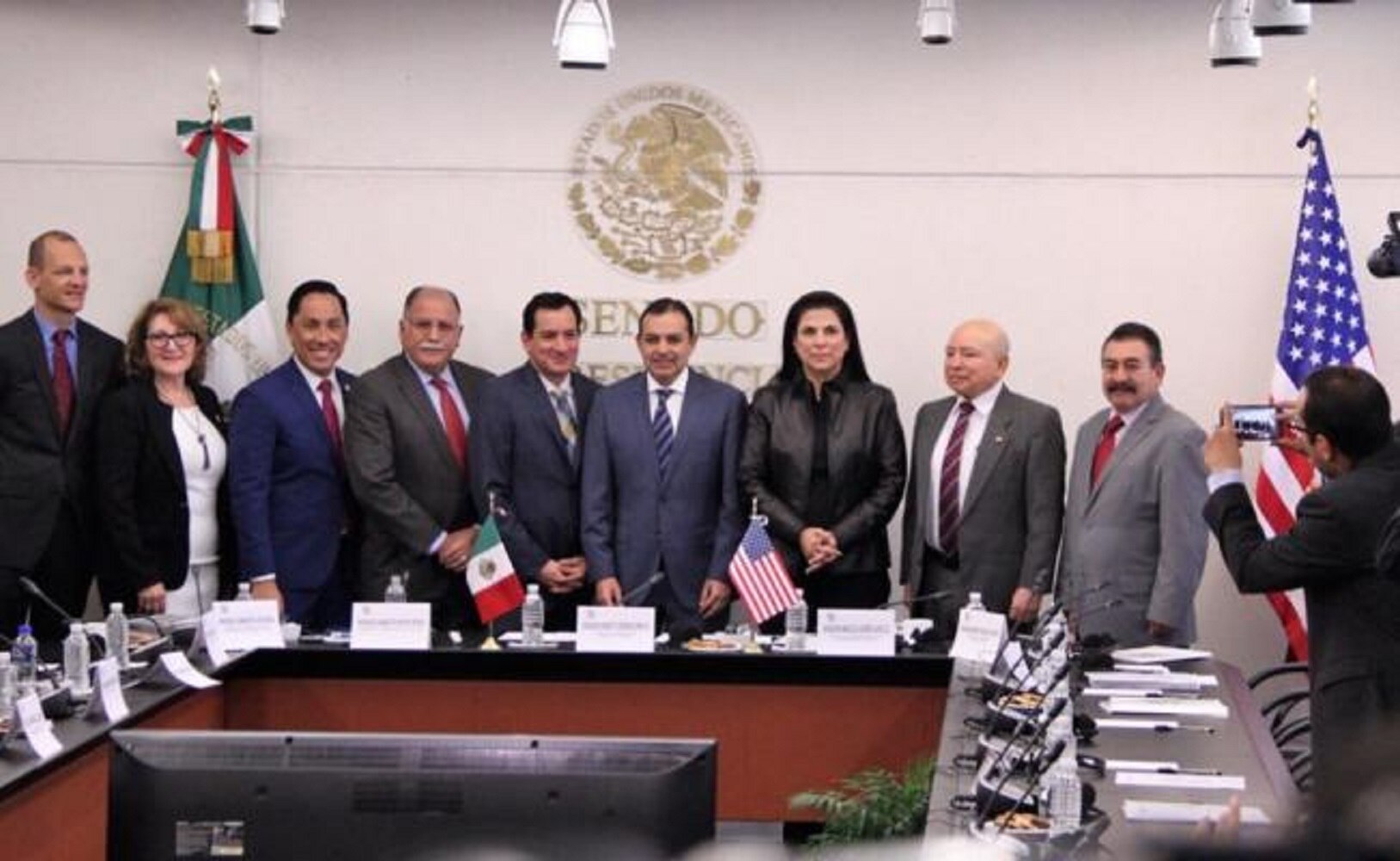 Senado agradece apoyo de California a migrantes mexicanos