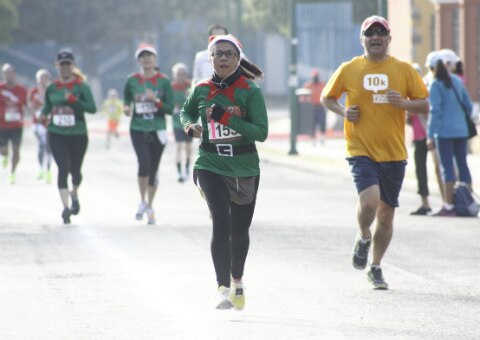 Corredores navideños
