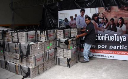 Recibe Tribunal paquetería electoral de Puebla para recuento