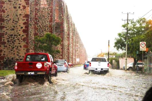 Emiten alerta naranja por lluvias “atípicas”
