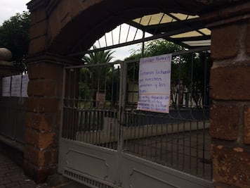 Escuelas cerradas en SJR por paro de maestros