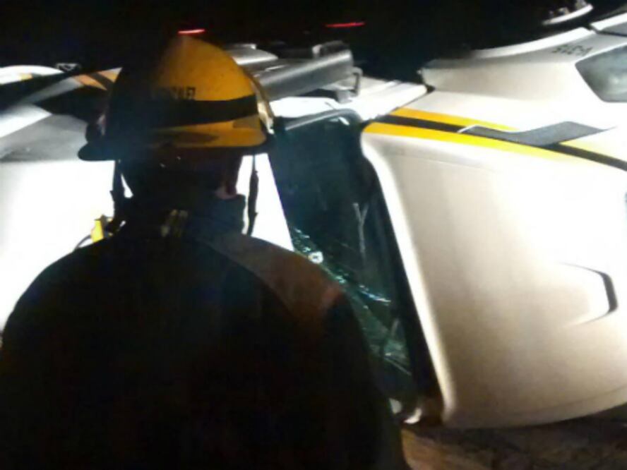 Vuelca pipa, transportaba químico