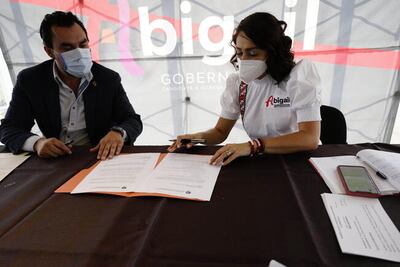 Apertura total a licitaciones, proyecta Abigail
