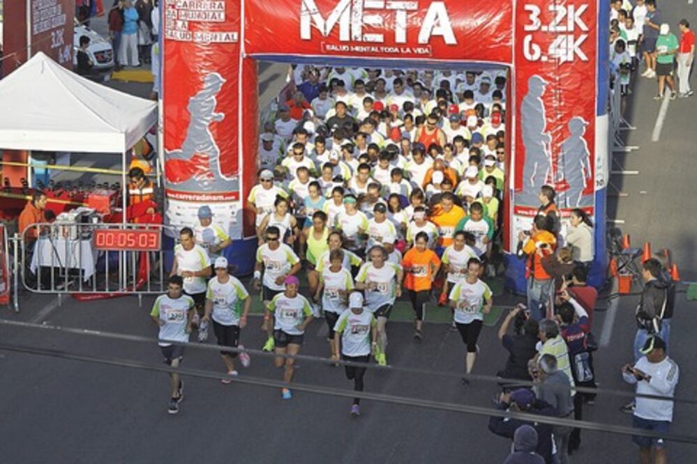 Corren en favor de la salud mental