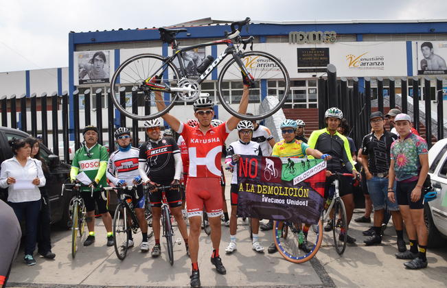 Ciclistas piden que velódromo no sea demolido