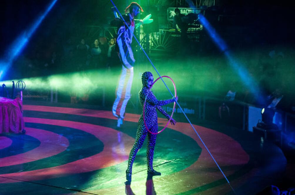 La puesta en escena cuenta con un elenco de talla internacional, por lo que los asistentes quedaron atónitos con las hazañas representadas en el escenario y, por supuesto, con la historia (FOTOS: RICARDO LUGO. EL UNIVERSAL)