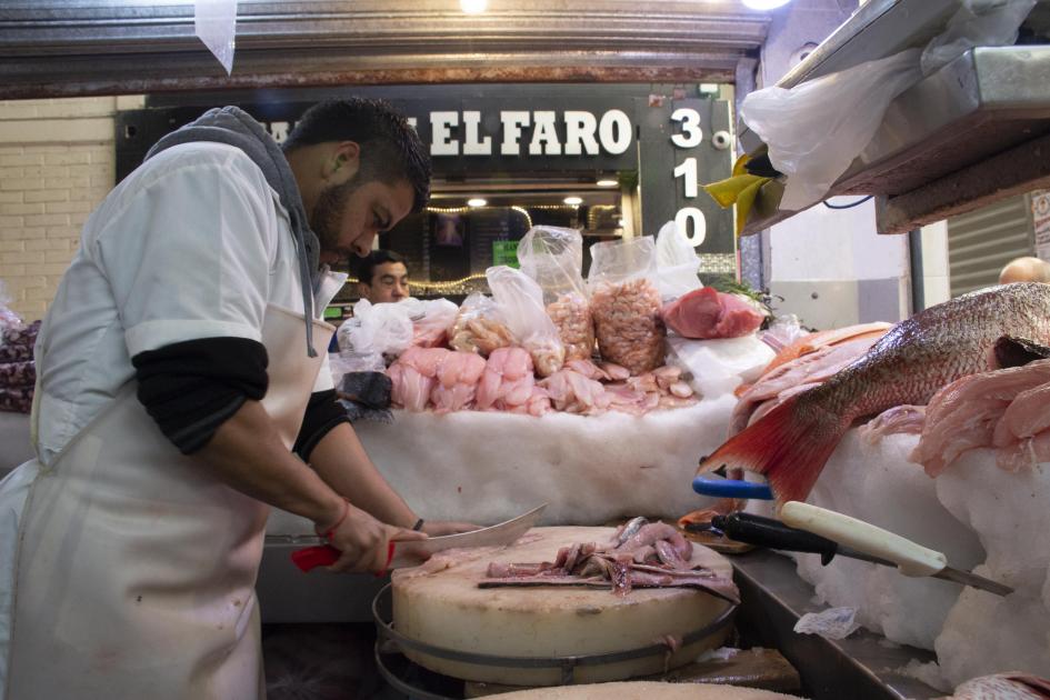 Pescaderías. Lo mejor del mar está en el mercado de La Cruz