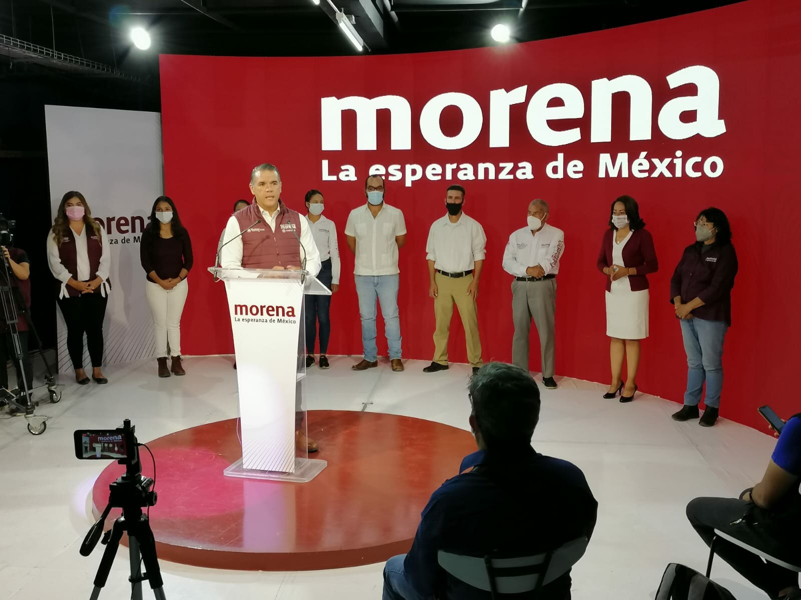 "Falso que Celia Maya no vaya a ganar"; rechazan opinión de Ángel Balderas