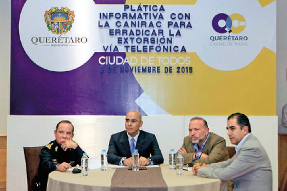 Suman 1,221 llamadas de extorsión: Canirac