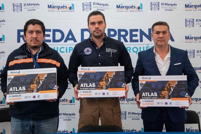 Presentan Atlas de Riesgos de El Marqués