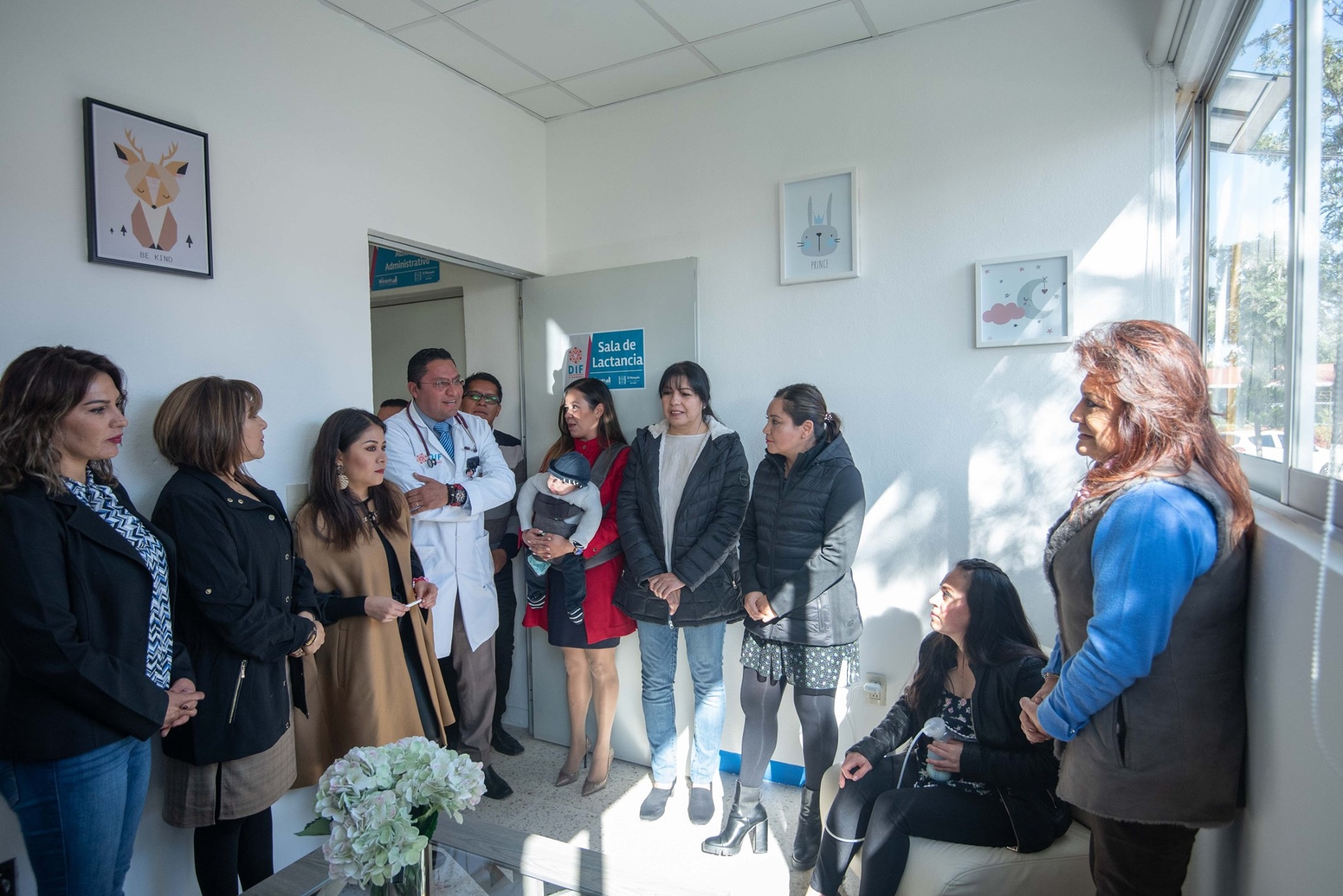 Inauguran primera sala de lactancia de El Marqués