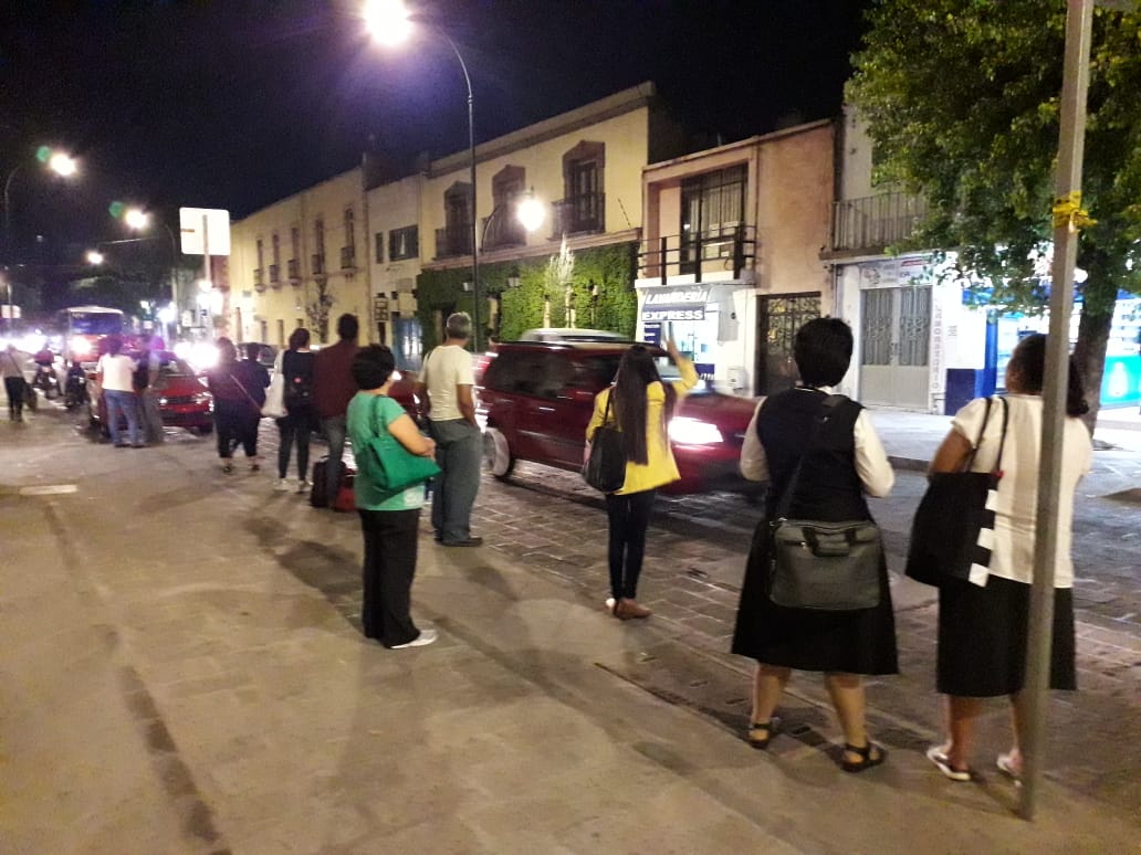 Se reporta paro en líneas del Qrobús