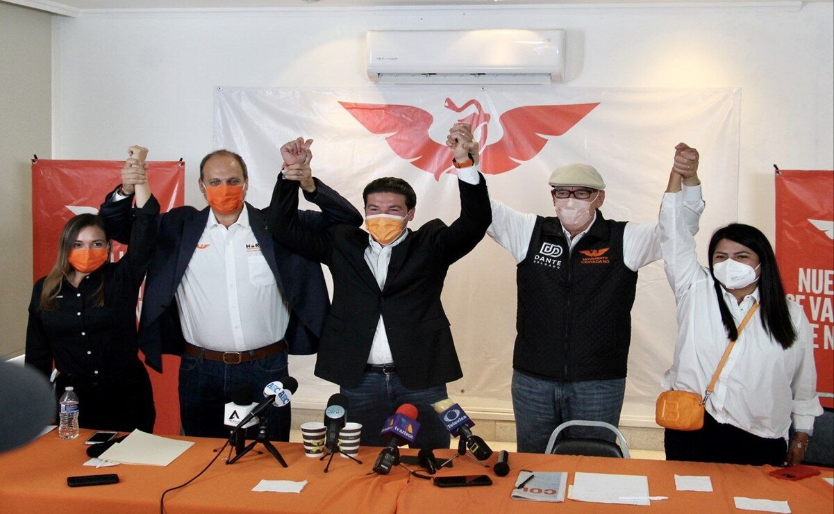 Movimiento Ciudadano exige a AMLO “sacar las manos” de la elección en Nuevo León