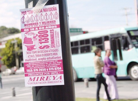 Baja marginal de desocupados: INEGI