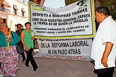 Protestan contra  intentos  de desalojo 