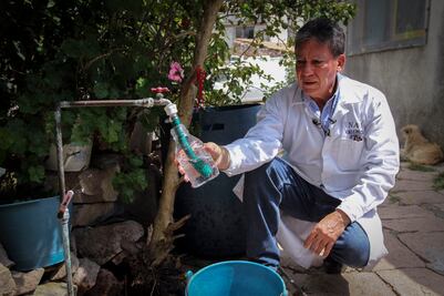 Agua tóxica. Peligro latente para mantos freáticos