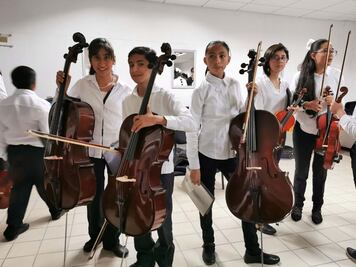 Red de orquestas, en el Auditorio Josefa
