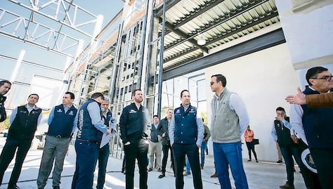 Gimnasio está casi listo