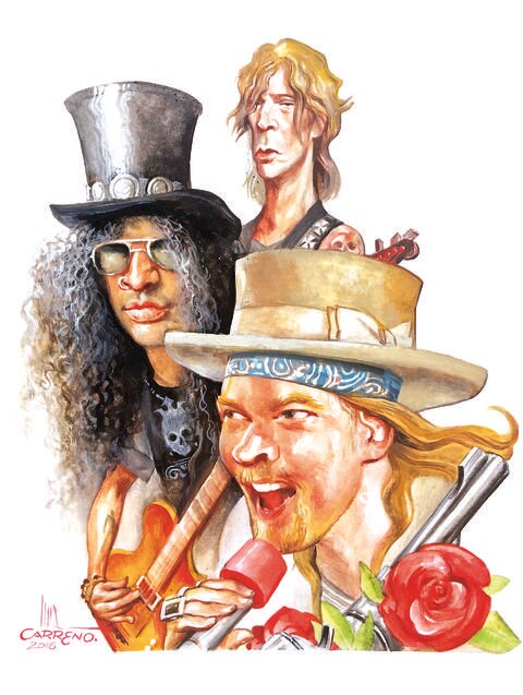 El reencuentro de Axl y Slash 