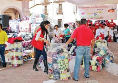 Recolectan cobijas para quienes padecen frío 