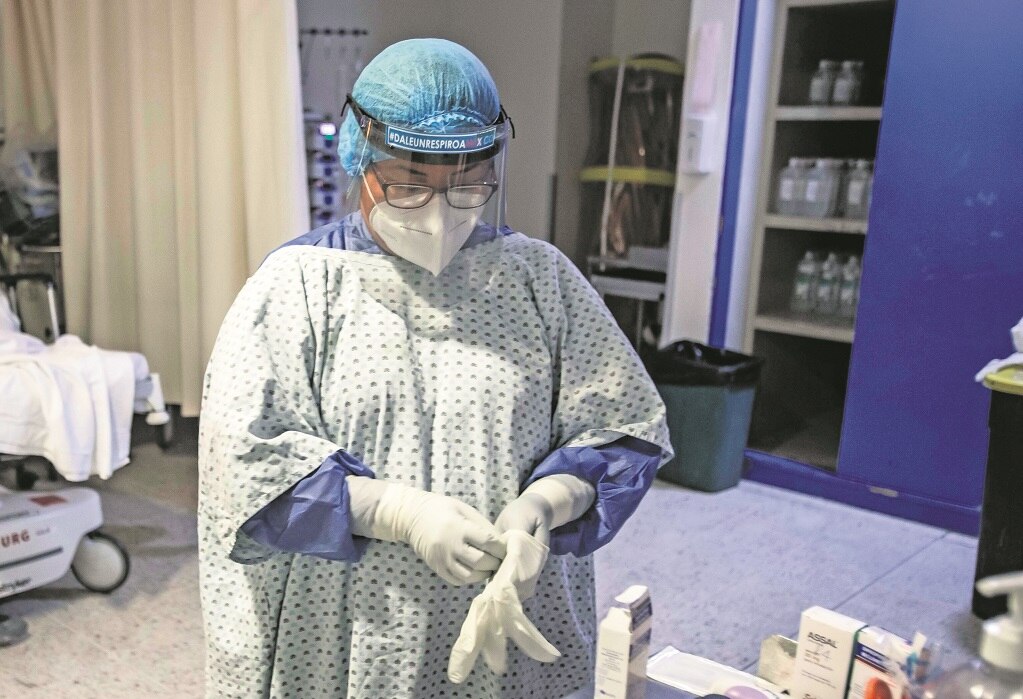 Están ocupadas el 29% de las camas Covid en Querétaro